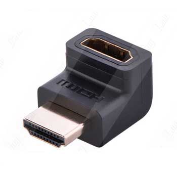 Đầu nối hdmi bẻ góc 90 độ lên ugreen 20110