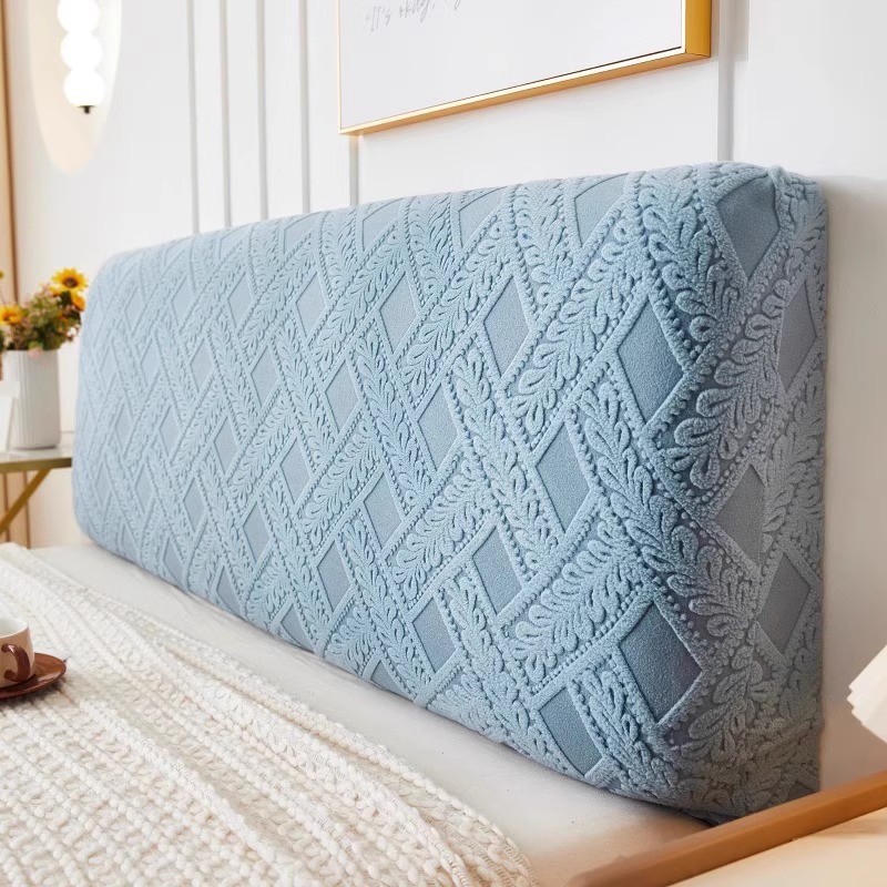 Simple Modern Stretch Bed Head Cover All-Inclusive Dustproof Headboard Decorator Covers (Not Headboard, Only Cover)