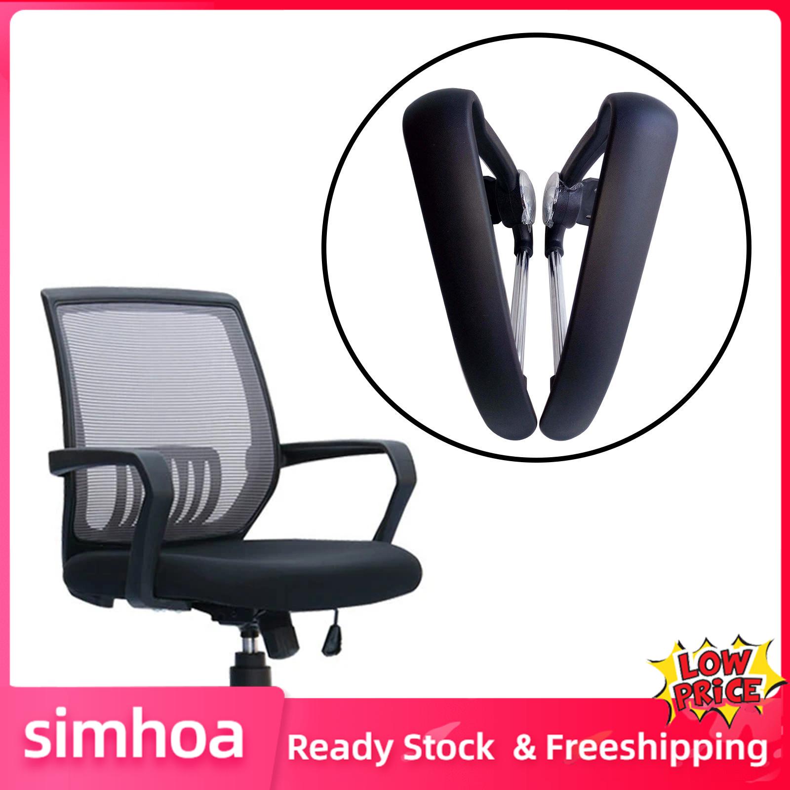 simhoa Office Chair Arm Replacement with Pad Top for Computer/Office/Gaming Chair Lazada