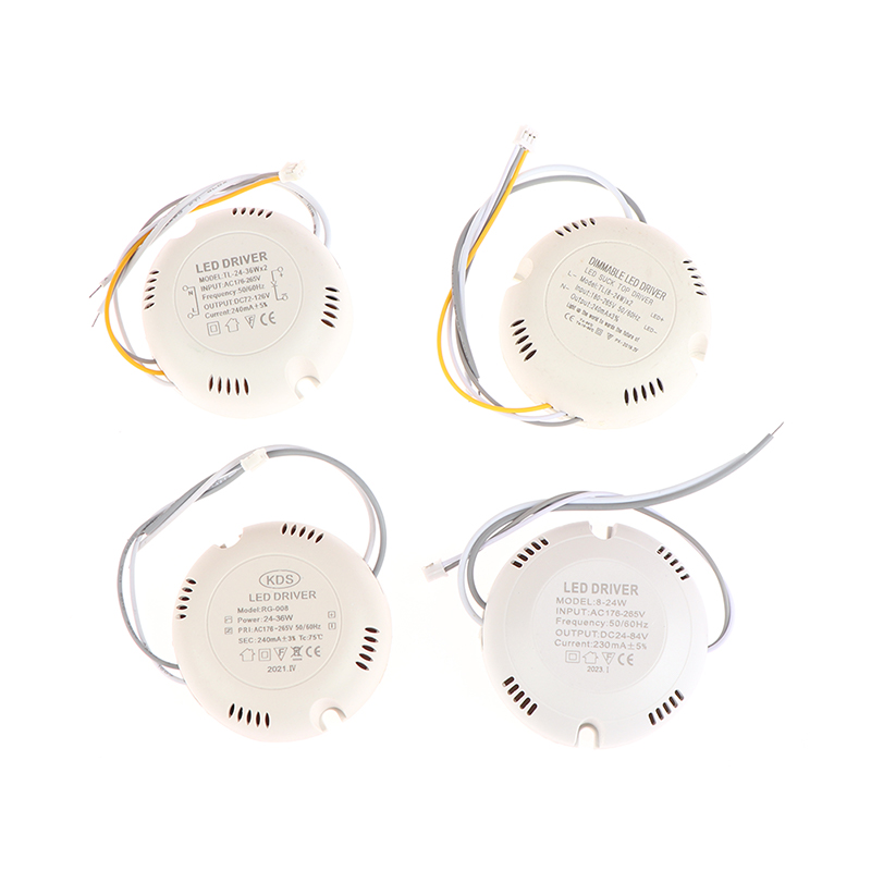 8-24W/25-36W LED Driver light Ceiling Power Supply Double color lighting transformers AC176-265V. 