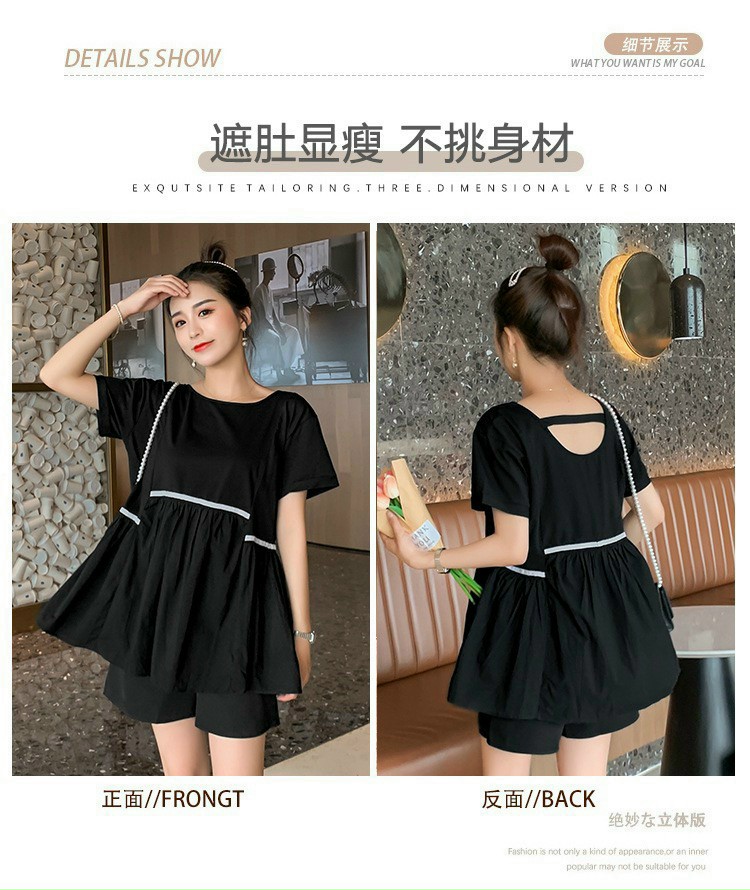 bộ đồ bầu kết hợp sau sinh