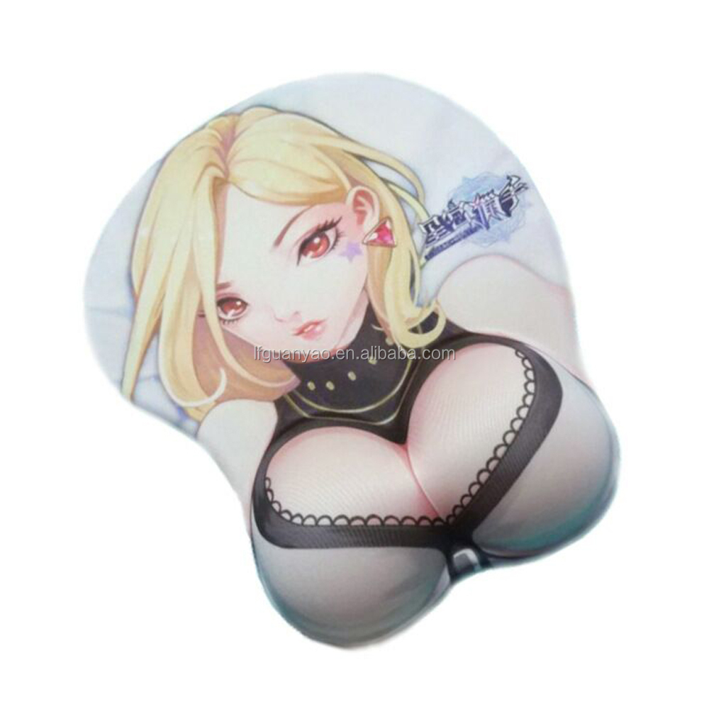 Soft Cartoon Custom Your Own Design Anime 1Kg 2Kg Mouse Pads Boob Oppai Gaming Mousepads 3D Big Boobs Mouse Pad