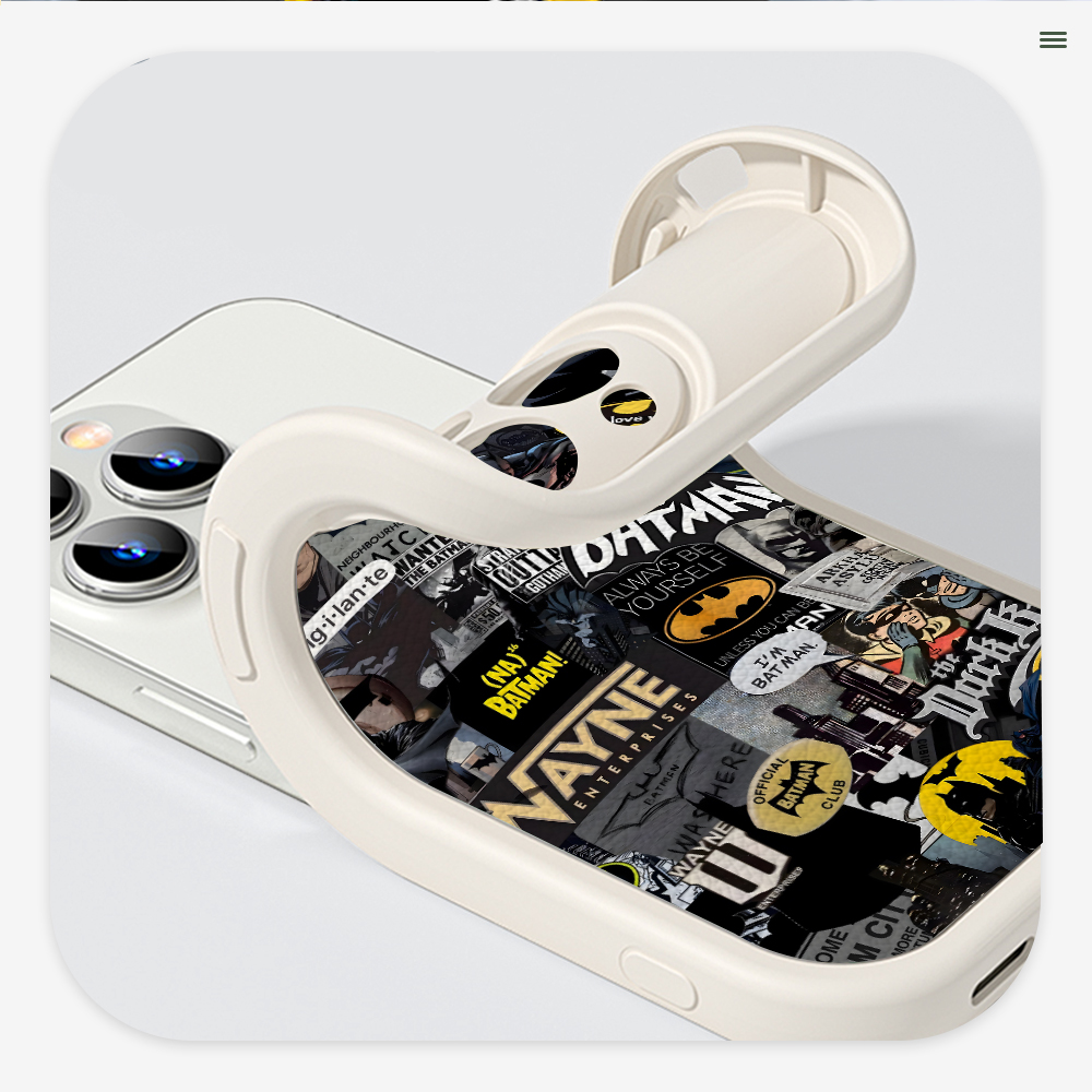 Jizetin for Redmi Note 7 Note 7 Pro Back Cover Batman Lambskin Texture PU Leather Back For Girls Boys Soft Phone Case. 