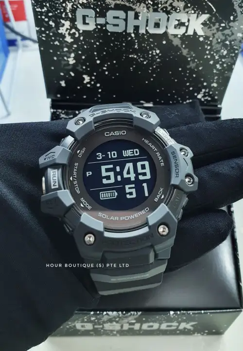 Brand New Casio Gshock G Squad Heart Rate Monitor Gbd H1000 1adr Lazada Singapore