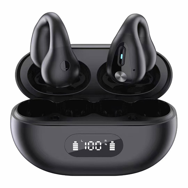KAIMEIDI Private model new clip-on sports touch digital display TWS mini e-sports game stereo 5.3 Bluetooth headset