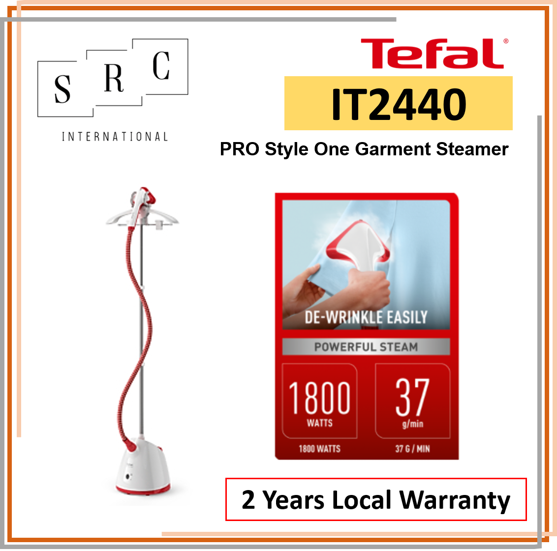 tefal garment steamer it2440
