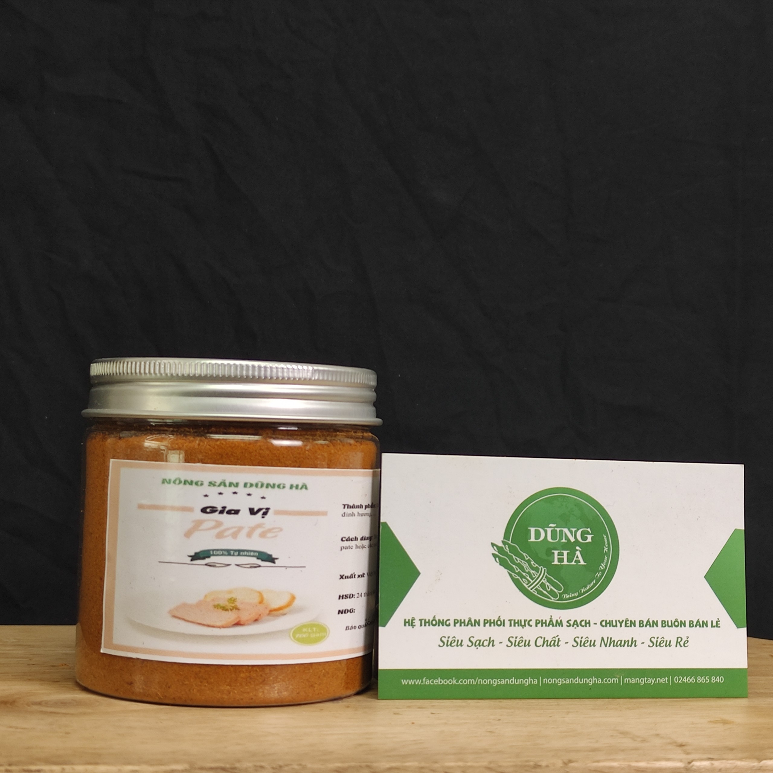 Bột gia vị pate đóng gói