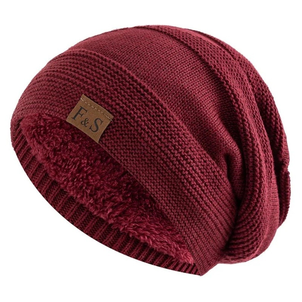 Casual%20Fur%20Lined%20Winter%20Beanie%20Cap%20Soft%20Windproof%20Slouchy%20Hat%20Thick%20Warm%20Cuffed%20Design%20Knitted%20Hats%20-%20Image%209