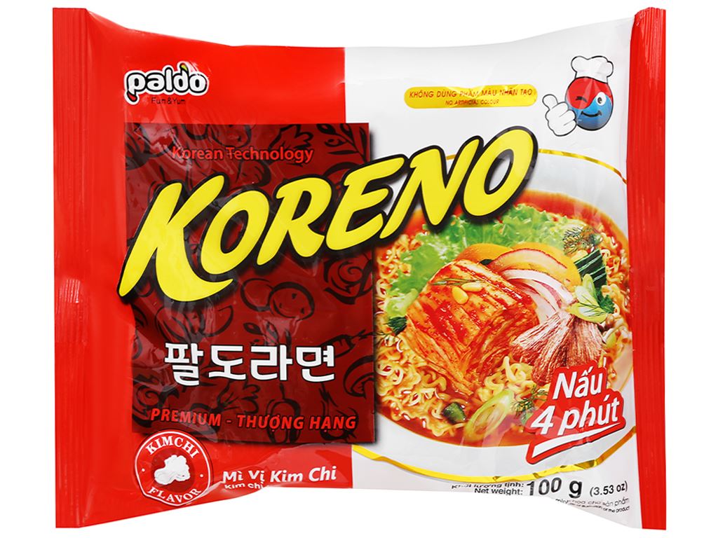 MÌ NẤU KORENO CÁC VỊ GÓI 100G