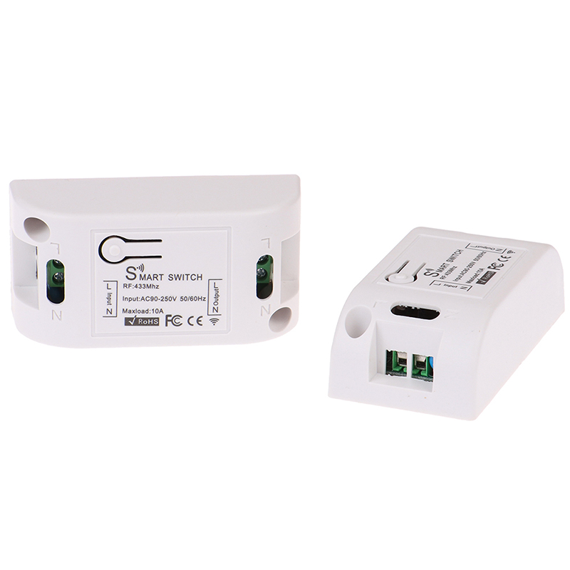 [Youth Sprit] 433 Mhz RF Smart Switch Wireless RF Receiver Timer Relay Phone Remote Control