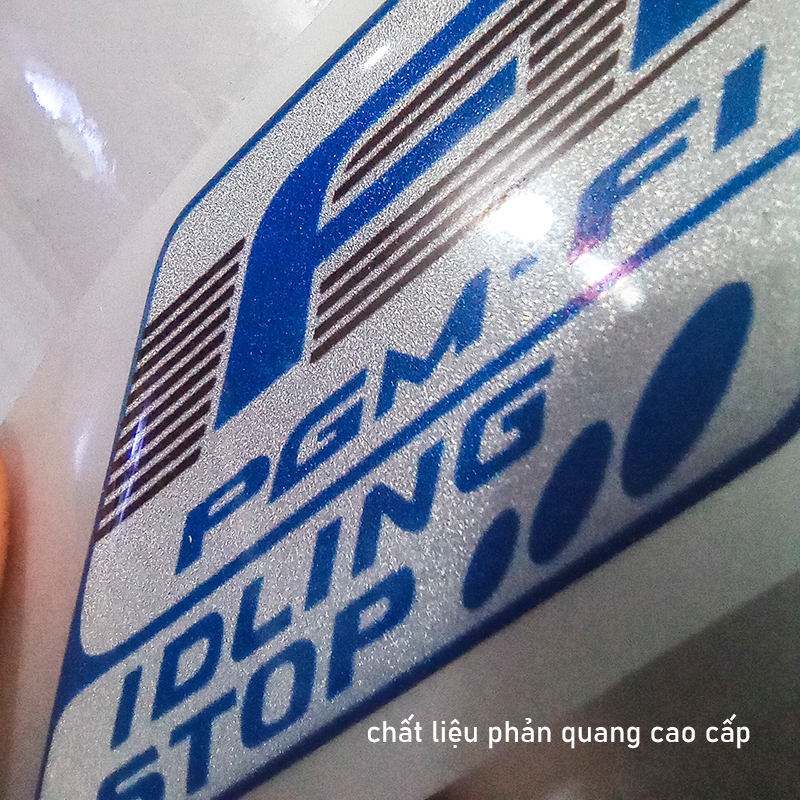Tem PGM-FI IDLING STOP Phản Quang