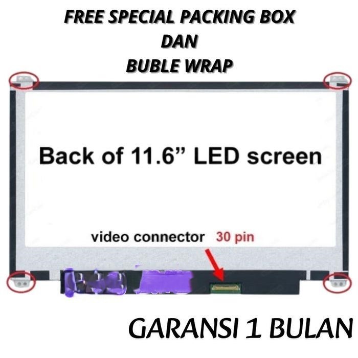 Dalle écran 11.6" LED HD Pour Asus Vivobook E203M - Neuf Avec Garantie 1 An
