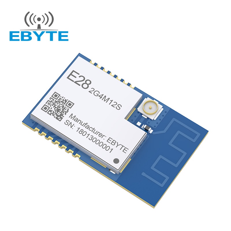 SX1280 LoRa Wireless Bluetooth Module 2.4GHz Long Range EBYTE E28-2G4M12S FLRC GFSK Low Power Consumption IPEX PCB Antenna
