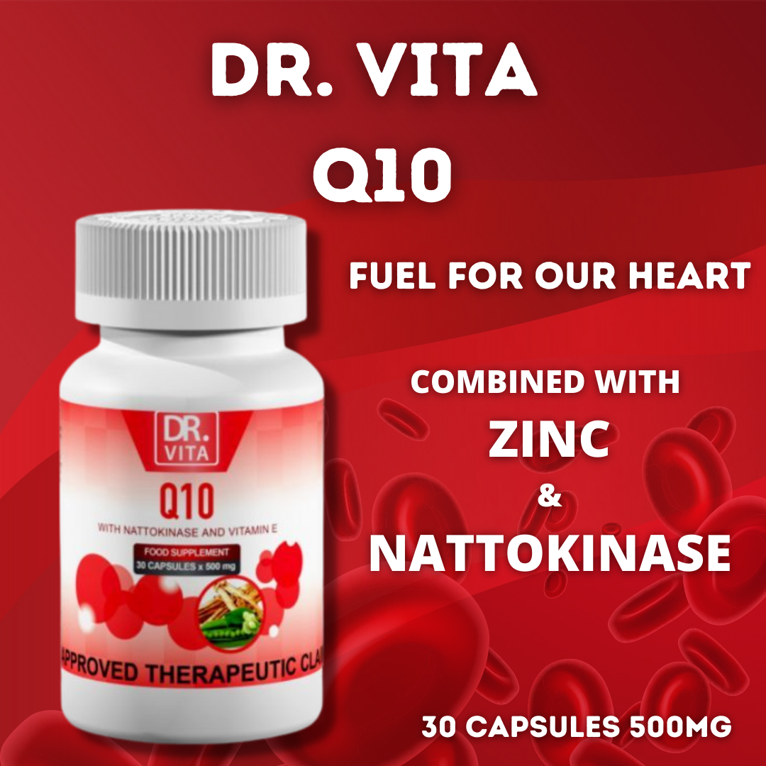 DR. VITA Q10 with NATTOKINASE & VITAMIN E Lazada PH