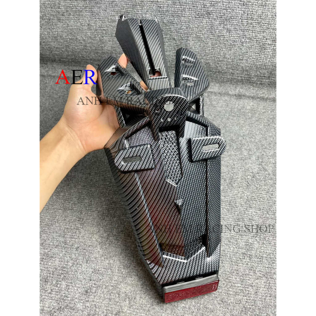 Dè malai v2 cacbon pat dè titan 7 màu gắn exciter 150