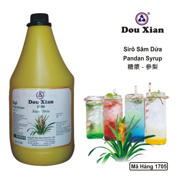 Siro Douxian bình tròn 2.5kg