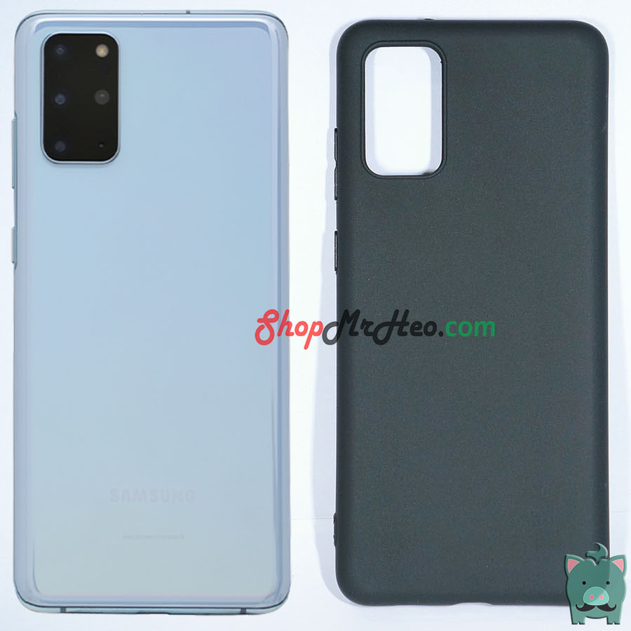 Ốp Lưng Dẻo Đen Nhám Samsung Galaxy S20 - S20 Plus - S20+ - S20 Ultra