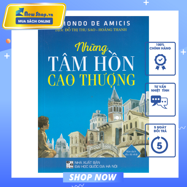 Sách - những tâm hồn cao thượng - edmondo de amicis - newshop - ha