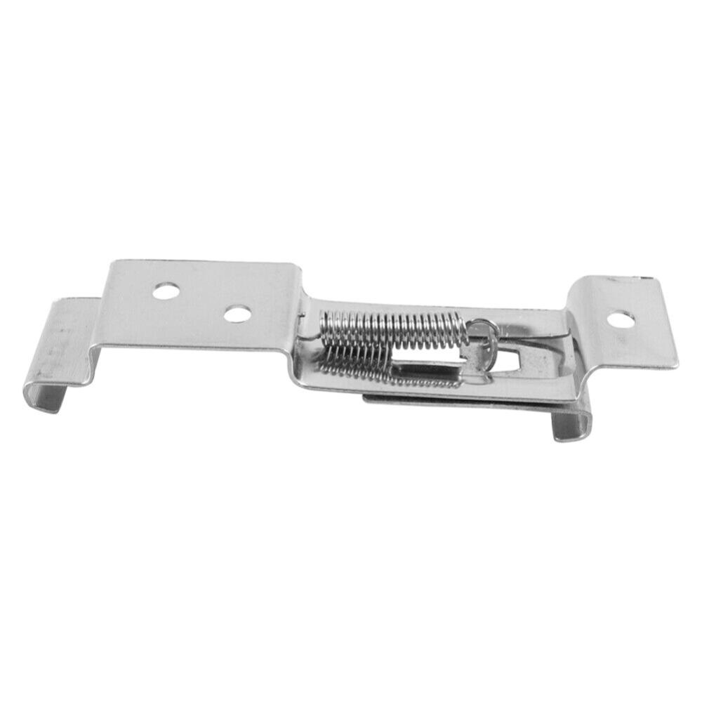 2 cái gắn biển số ô tô tấm giá đỡ hình chữ nhật khung xe chủ kẹp mùa xuân nạp biển số kẹp thép không gỉ
