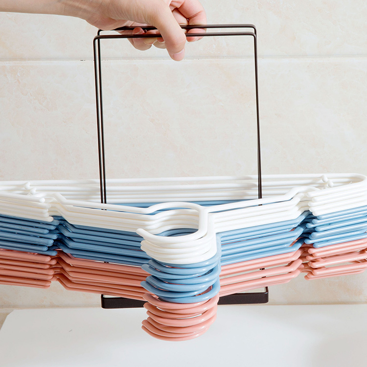 Homenhome Home Clothes Hanger Stacker Holder Rack Storage Organizer Shelf clothes rack