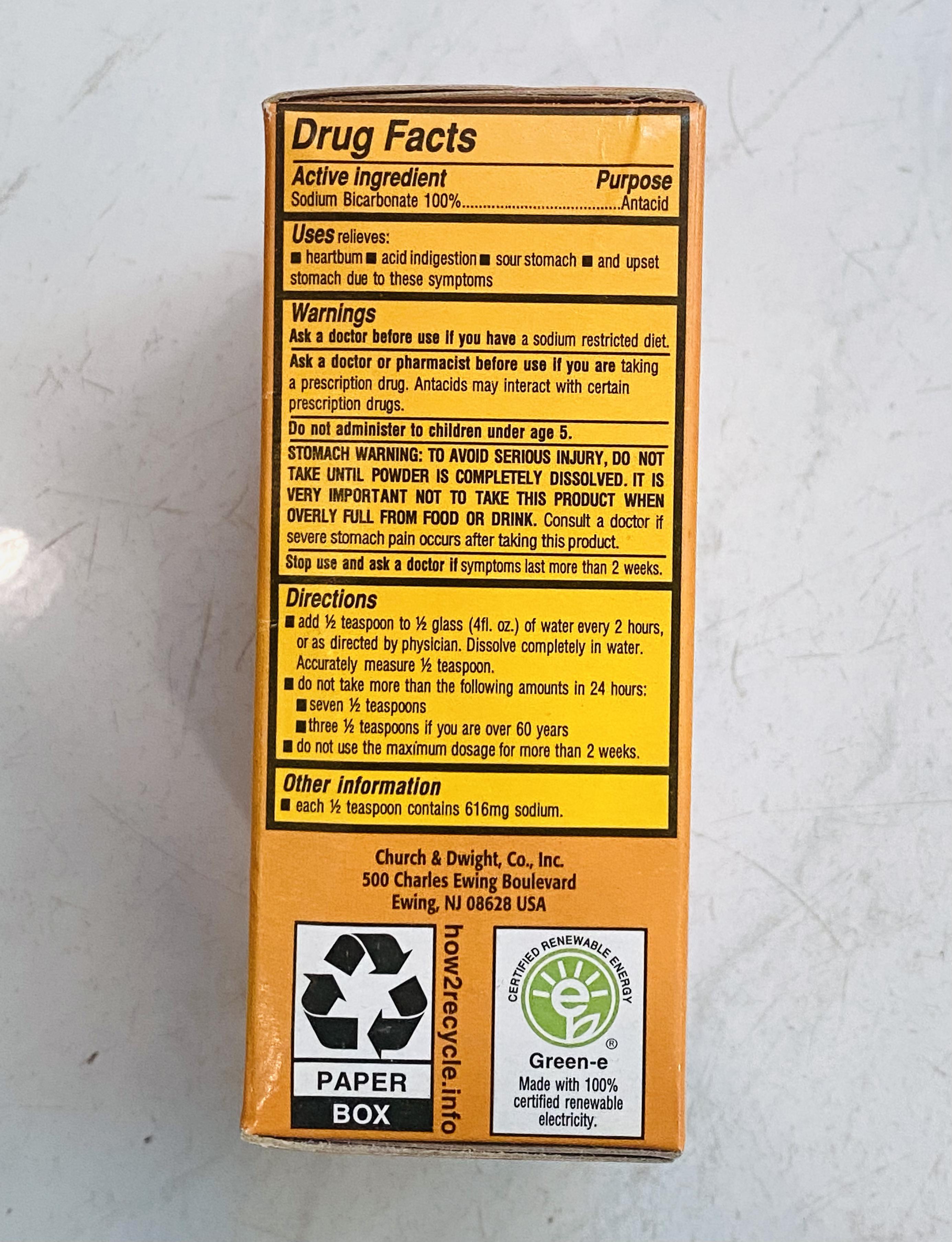 [HCM] Bột đa dụng Baking Soda 454g
