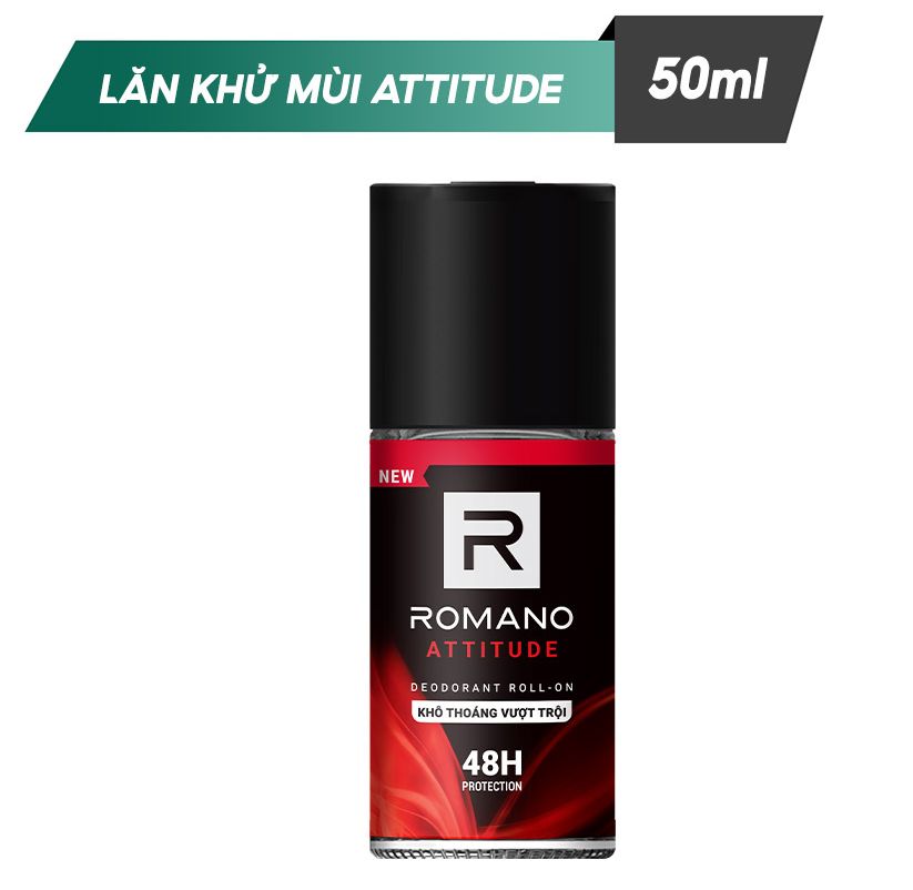 Lăn Khử Mùi Hương Nước Hoa Romano Attitude 50ml