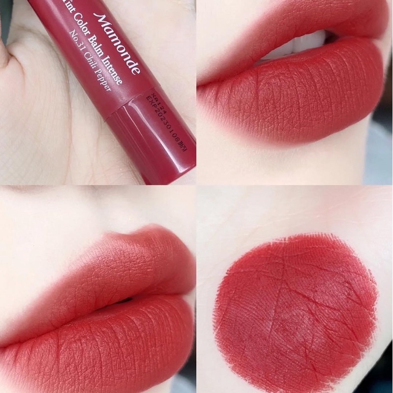 Son Mamonde Creamy Tint Color Balm Intense 31 Chili Pepper