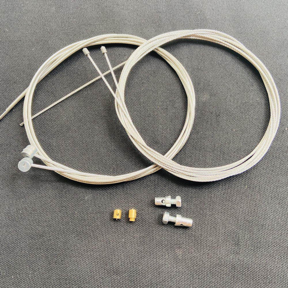 RUỘT DÂY GA XE MÁY, RUỘT DÂY CÔN XE FI DÀI 1,2 MÉT KÈM 2 ỐC SIẾT CÁP SỬ DỤNG CHO CÁC LOẠI CÙM TĂNG TỐC ĐỘ XE MÁY