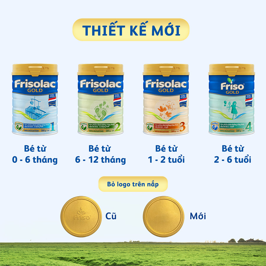 Sữa bột Frisolac Gold 3 850g (Mới)