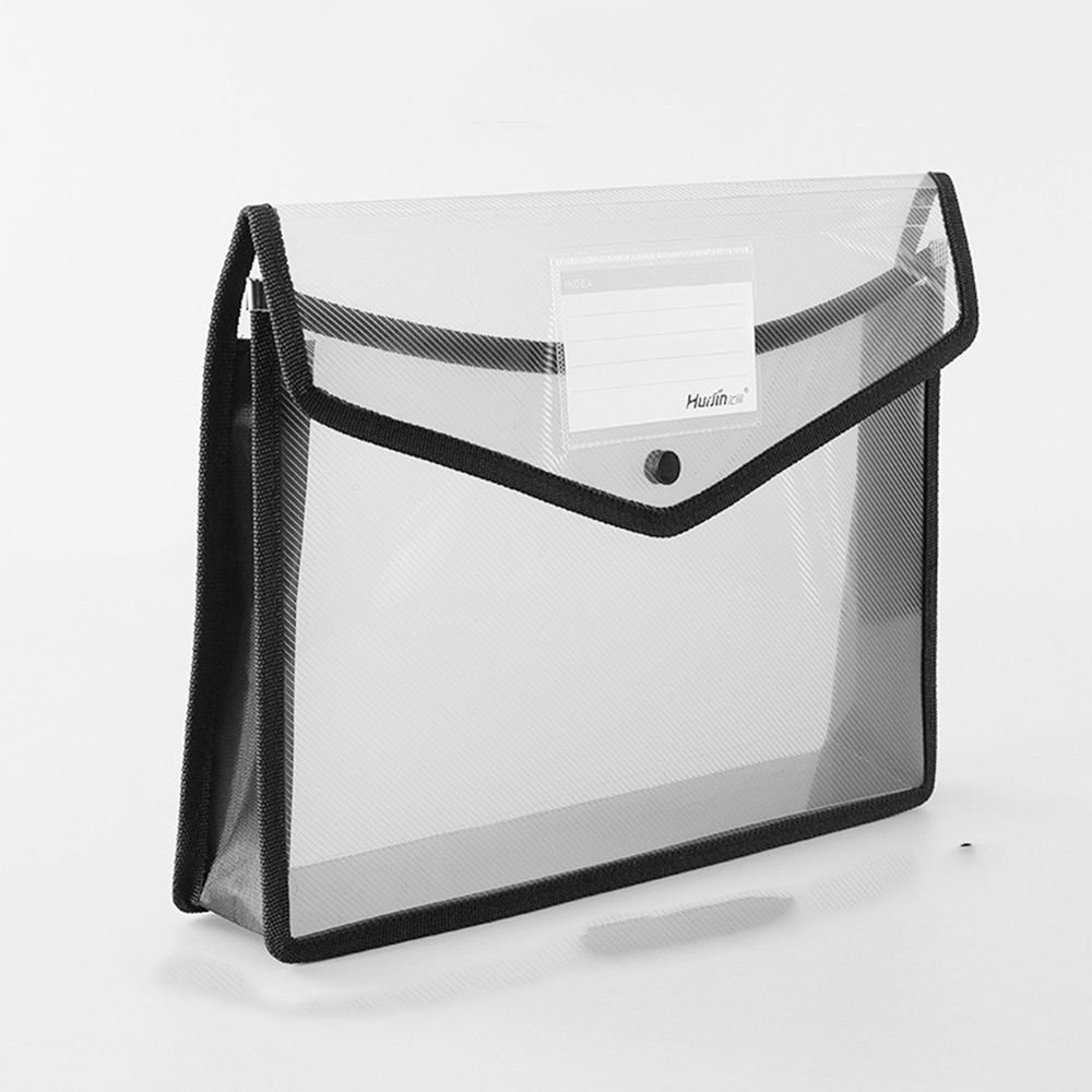 SKJK School Storage Bag With Button Envelope Wallet Test Paper with
