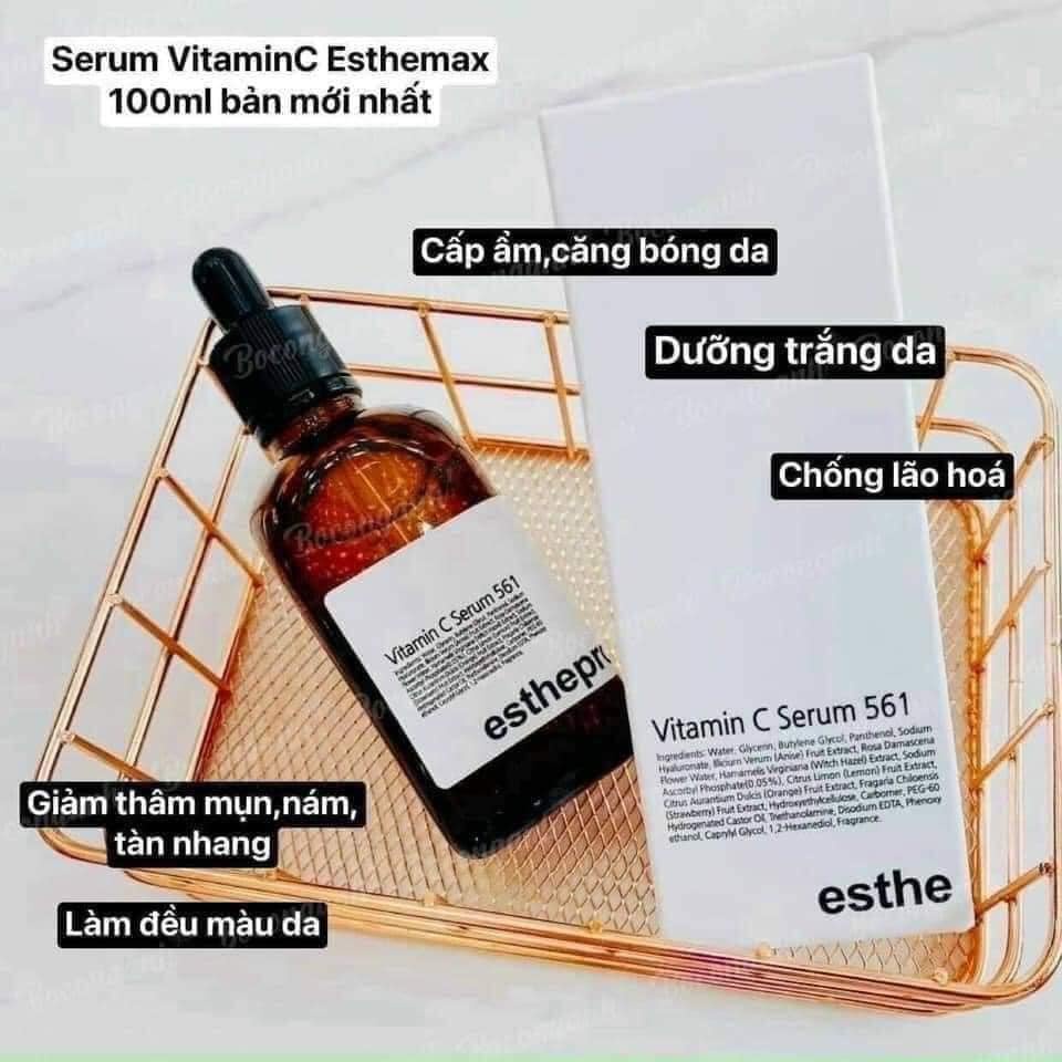 Tinh chất Vitamin C serum 561 Esthemax 100ml ( Full - Chiết )