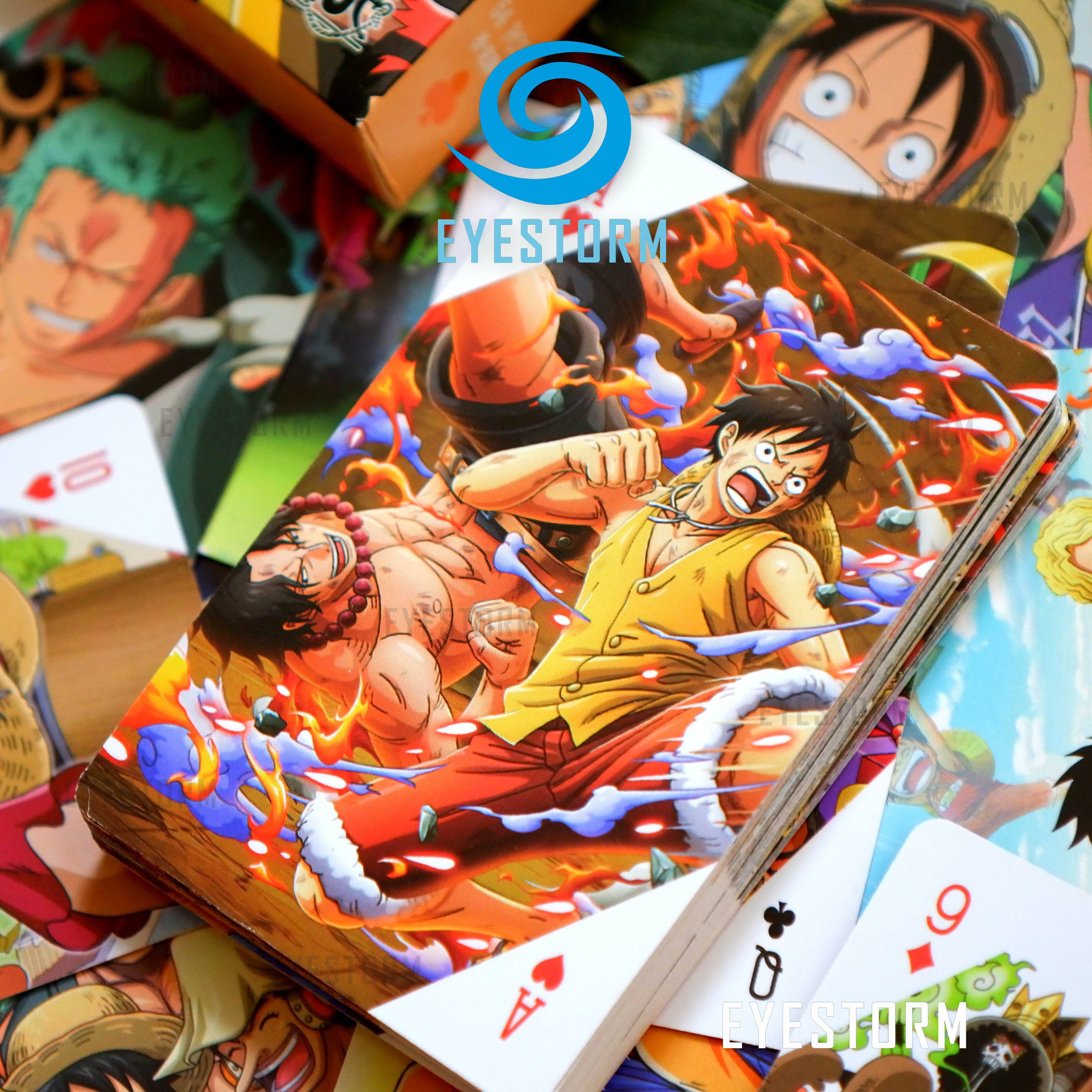 bài tây anime, manga ONE PIECE - Đảo Hải Tặc - PokerS - 54 lá