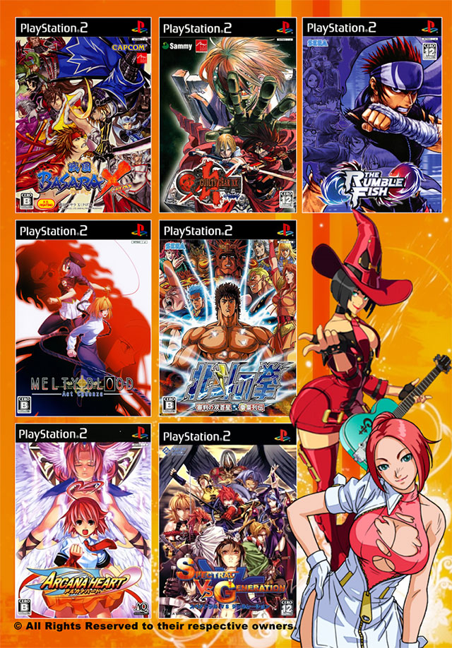 game ps2 nhiều trò đối kháng