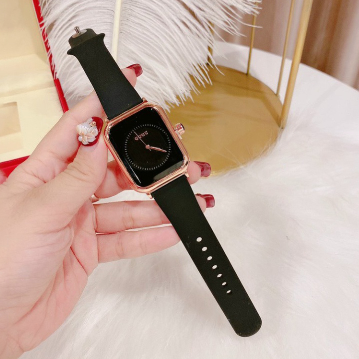 Đồng hồ nữ Guou dây silicon cao cấp, thiết kế trẻ trung mang phong cách Hàn Quốc siêu đẹp, đồng hồ thời trang nữ bảo hành 12 tháng [Tặng thêm pin]