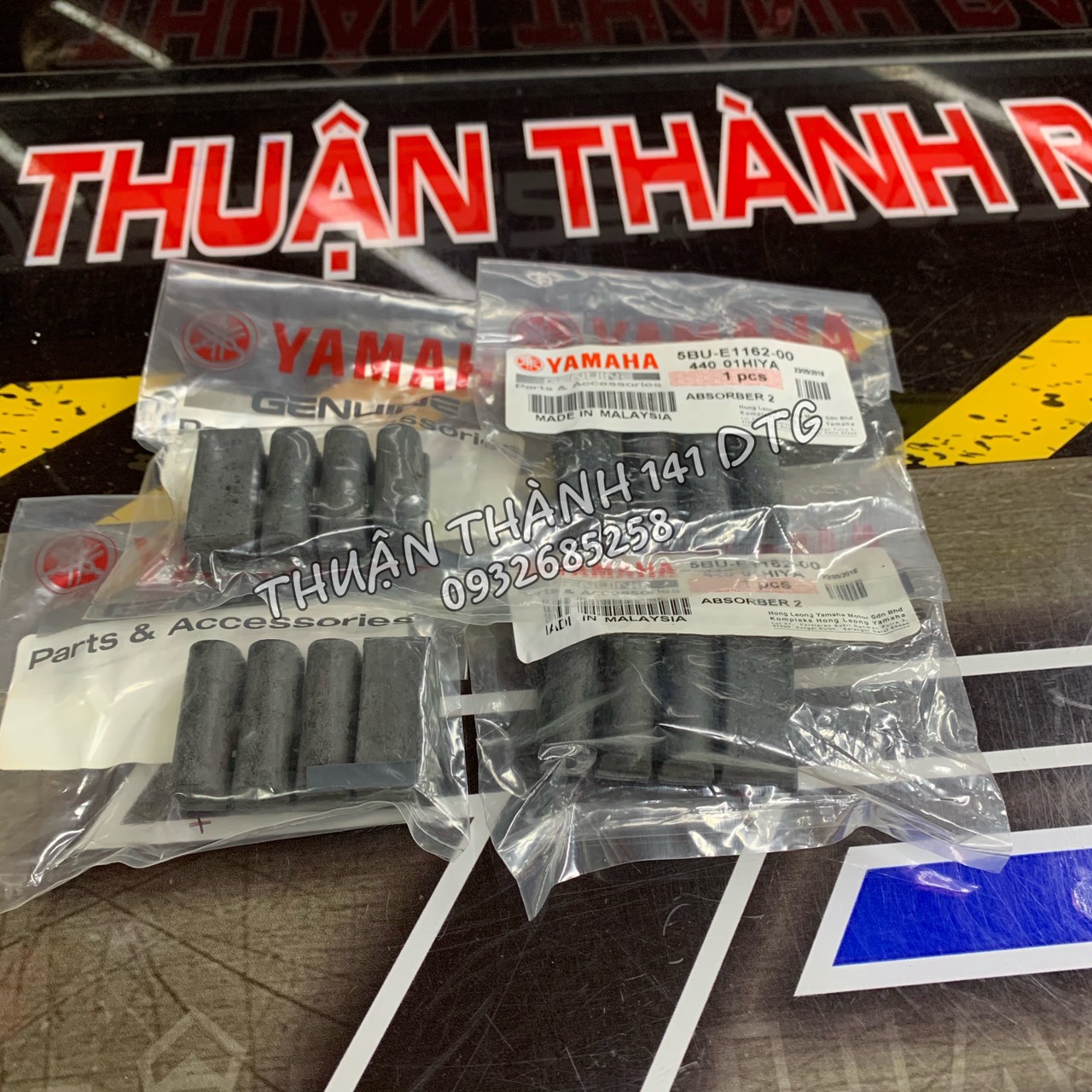 Cao su lòng Yaz zin _ Yaz125 ( Bộ 4 cục )