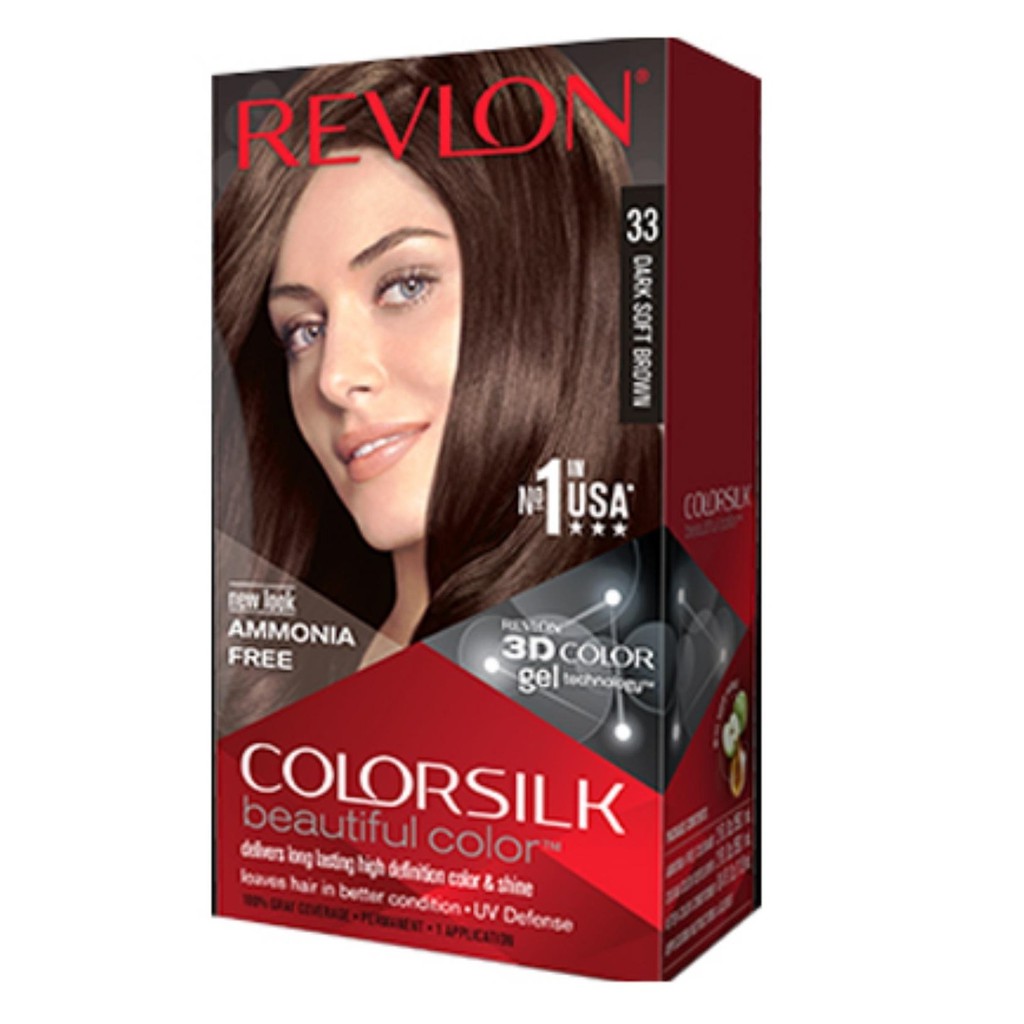 THUỐC NHUỘM TÓC REVLON 3D COLOR SILK 130ml