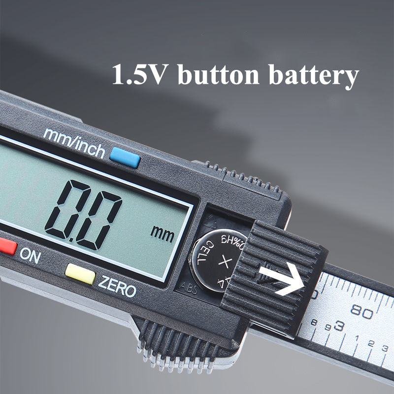 Digital Caliper Electronic Plastic Calipers Vernier Measuring Tools Carpentry Tool Ruler Large Screen Pachometer Digital Caliber