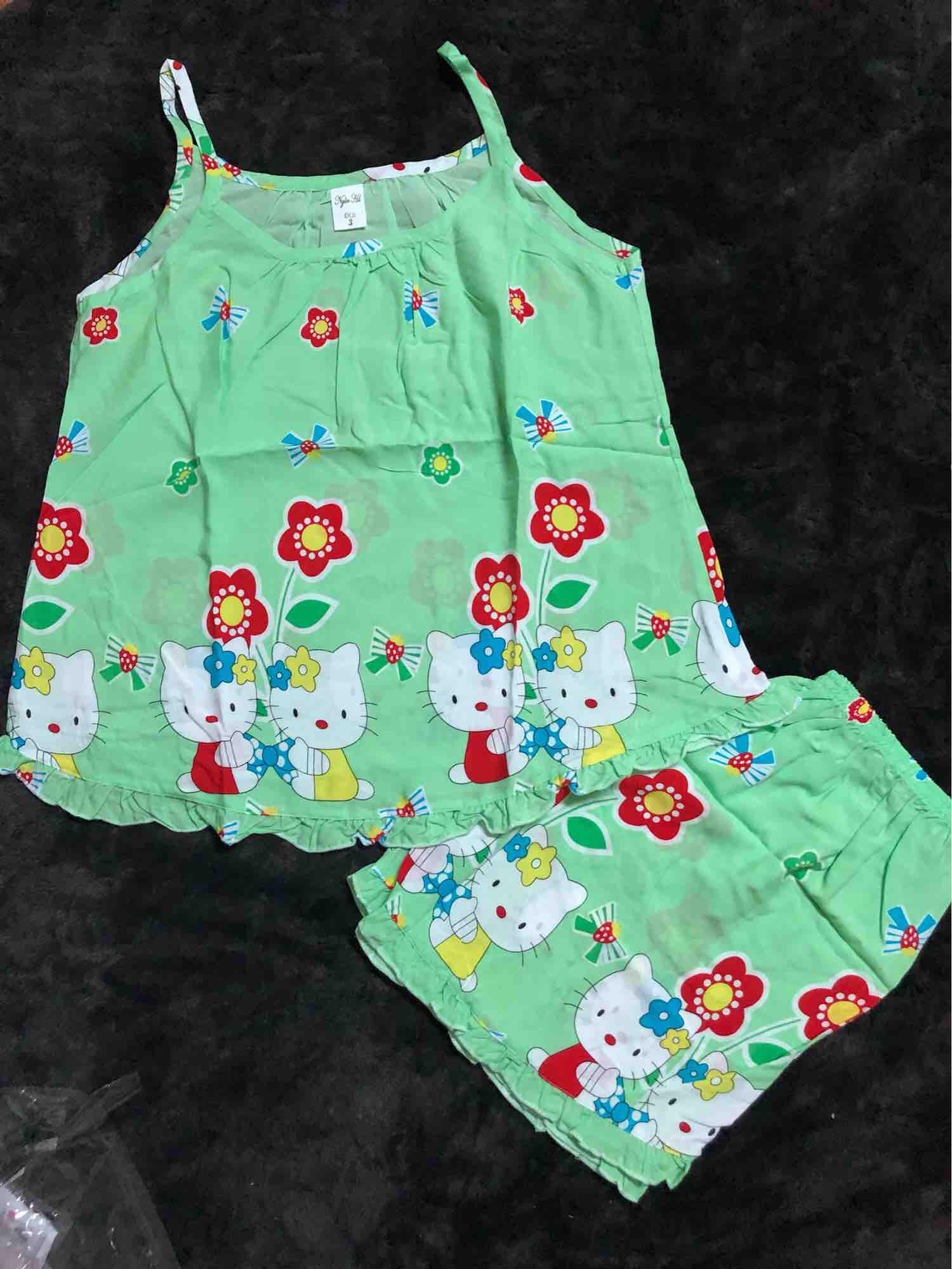 Combo 2 bo tole 2 da hoạt hình (size tu 45-58kg)