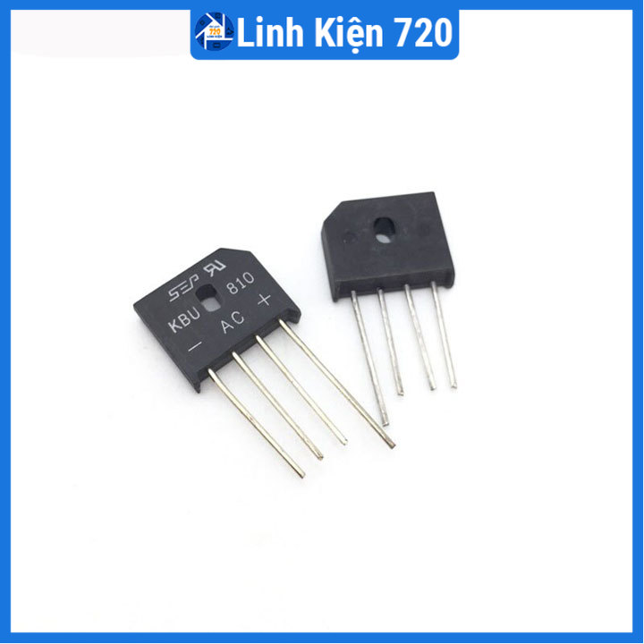 Diode Cầu chỉnh lưu 8A 1000V KBU810
