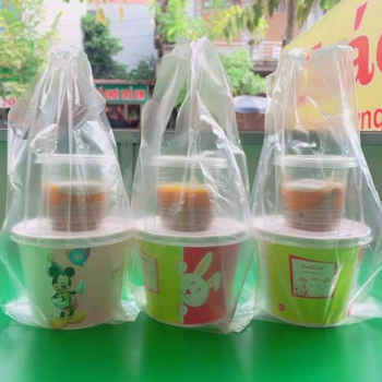 Set 100 bát giấy 12oz - 360ml dùng một lần