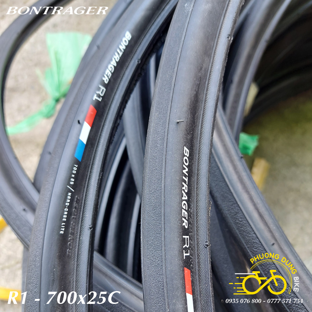 Lốp (Vỏ) trọc xe đạp BONTRAGER TREK R1 700x25C