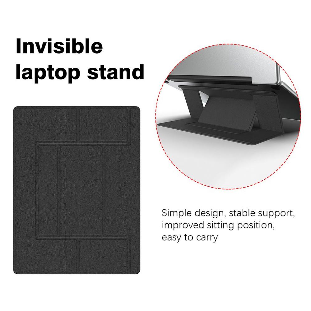 【New Trend】Folding Laptop Stand Height Adjustable Invisible Laptop ...