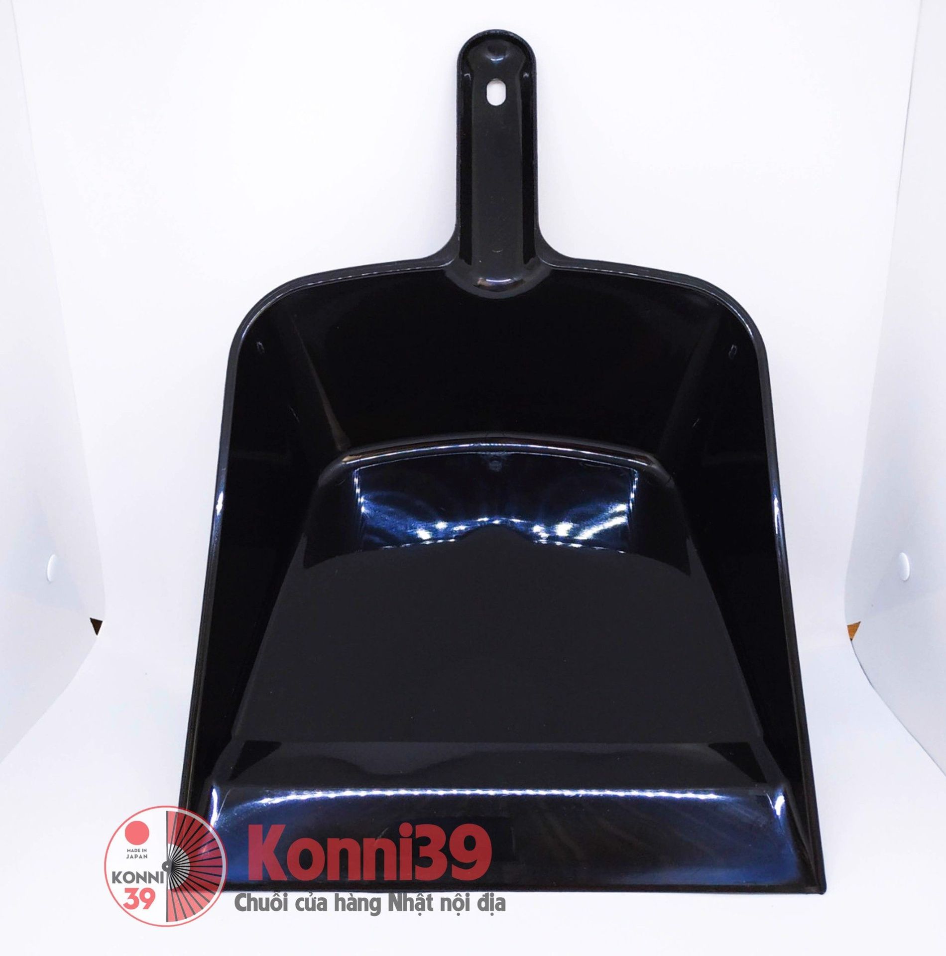 Xẻng hót rác nakaya 32x23x14.9cm - đen - hàng nội địa nhật bản - 1900886806 - freeship max - konni39 sơn hòa