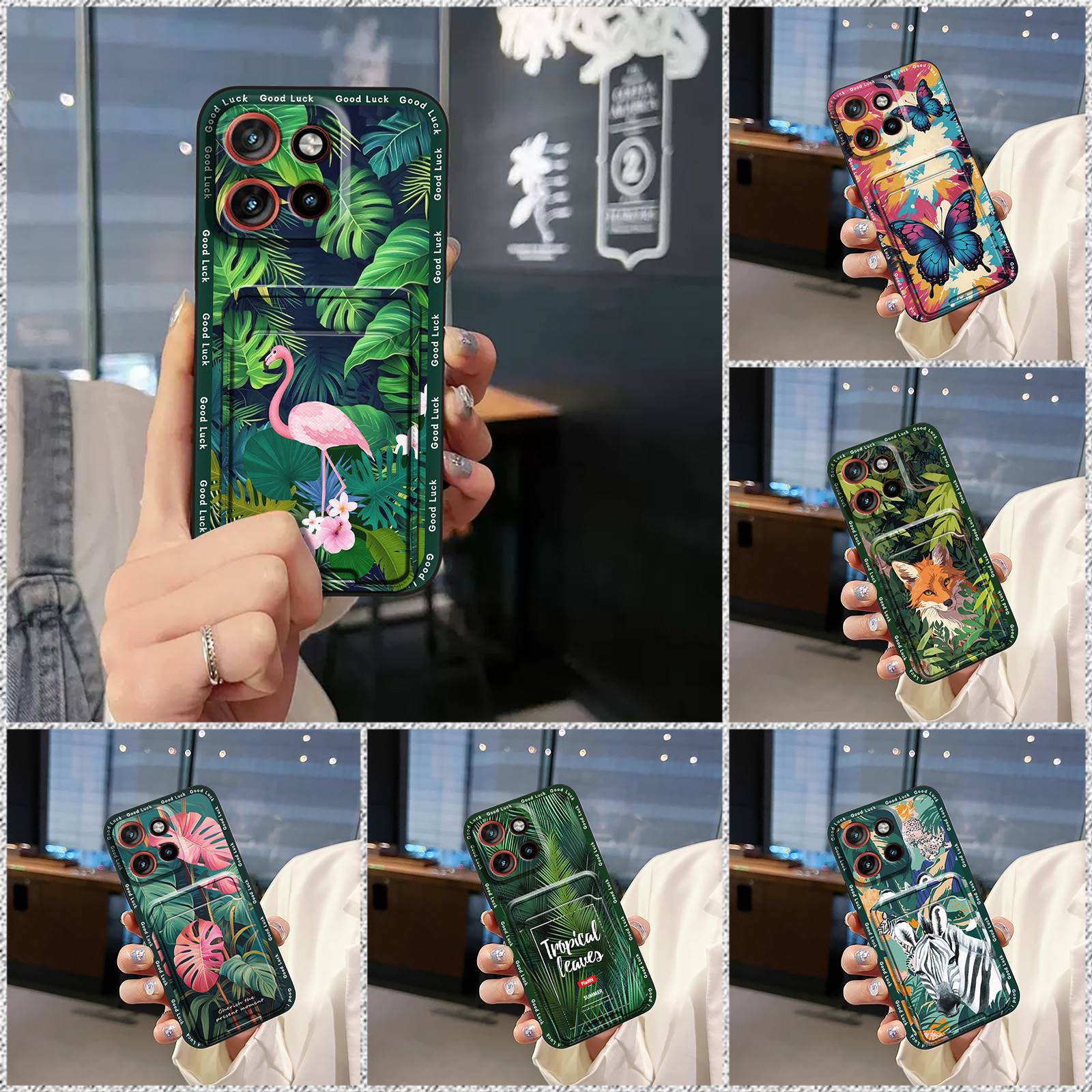 TPU%20Card%20slot%20Phone%20Case%20For%20MOTO%20G56%205G%20Cover%20Cartoon%20protective%20Card%20bag%20Anti-knock%20Durable%20Anti-dust%20Shockproof%20Cute%20-%20Image%207