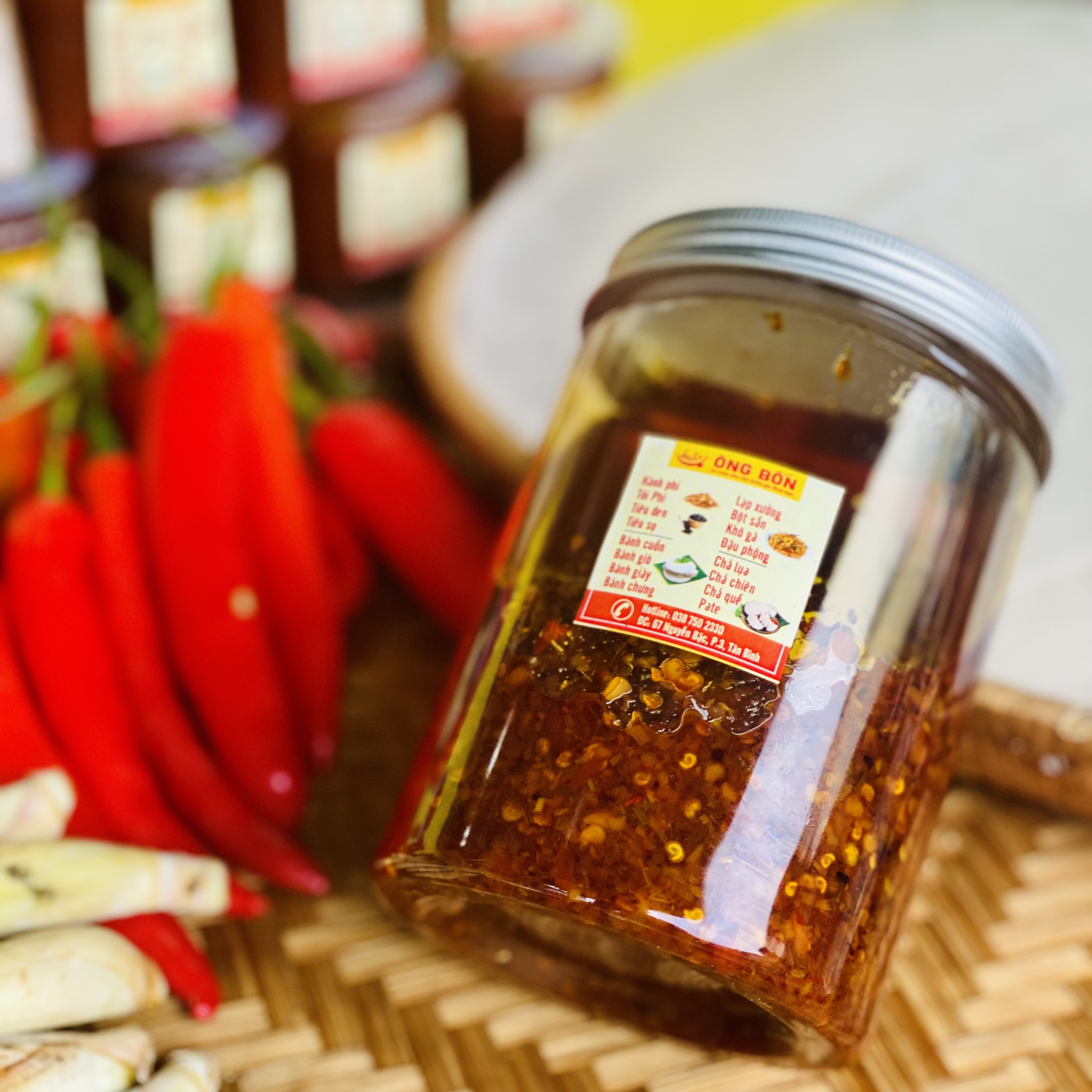 Sa Tế Ớt ÔNG BỐN - Cay Vừa, Thơm Nồng