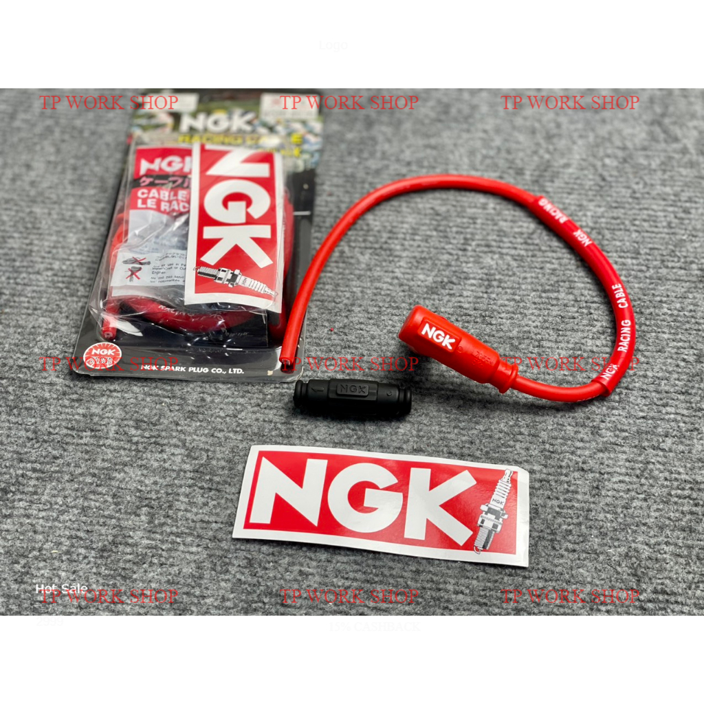 Dây tăng áp NGK, dây bugi NGK đầu chụp silicone chống nước
