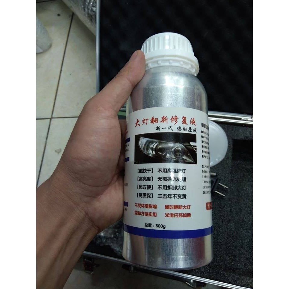 Nano đánh bóng pha đèn ô tô xe máy