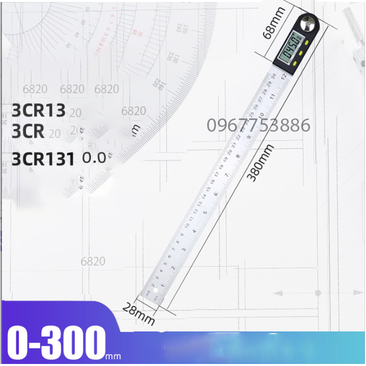 thước đo góc điện tử