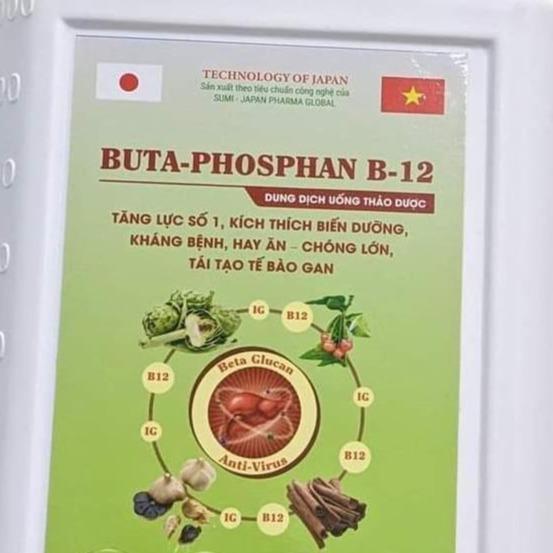 Buta Phosphan B-12 Bổ Gan Kích Thích Biến Dưỡng