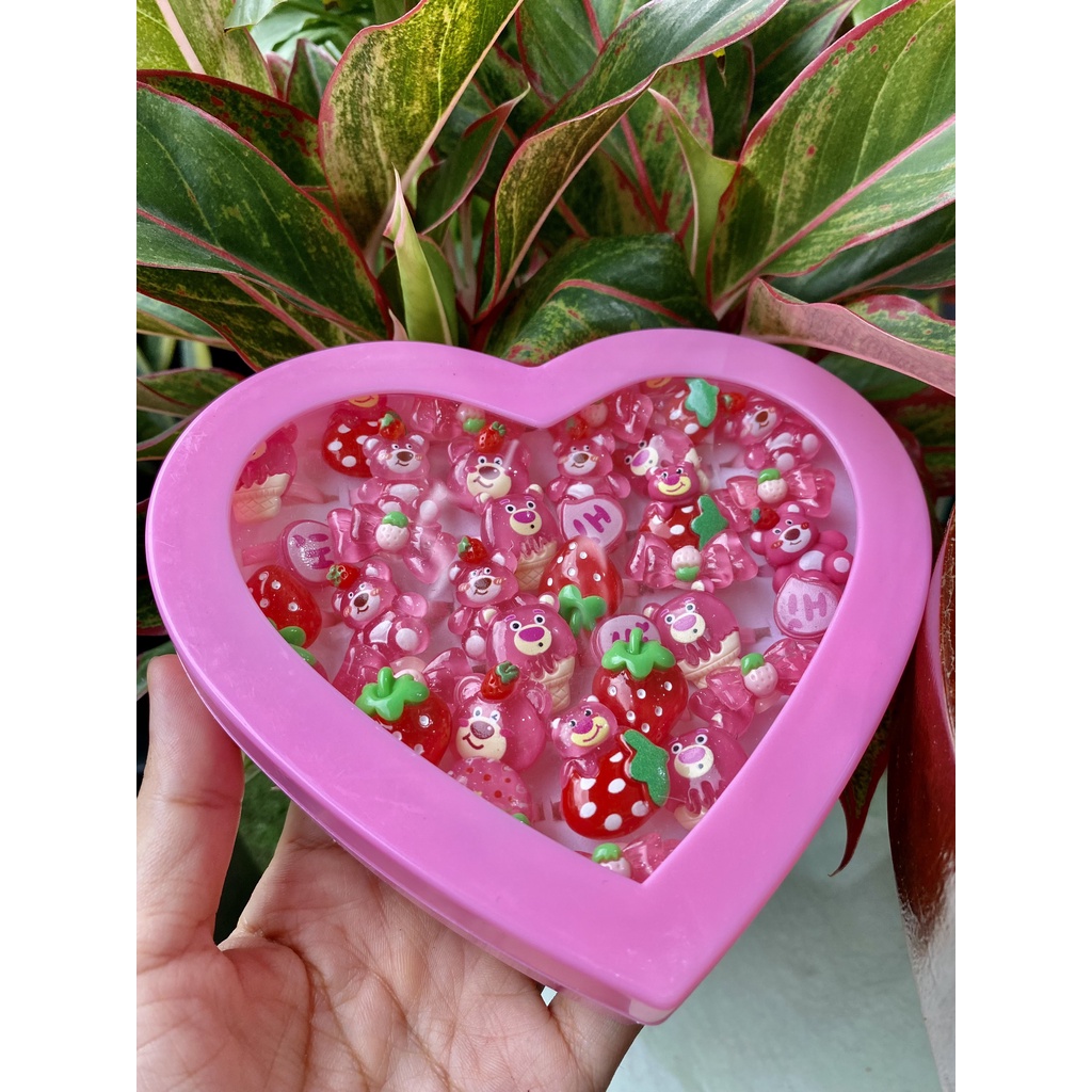 Nhẫn đeo tay Gấu Dâu